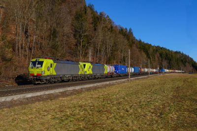 193 403 Lokomotion Rudolfsbahn Bruck a.d. Mur - Tarvisio Boscoverde Freie Strecke TEC41855 Pöckau  Railwayfans