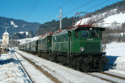1245 005 ÖBB  Altenmarkt im Pongau  Bahnhofsbild  Railwayfans