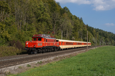 1020 018 EBFL Rudolfsbahn Bruck a.d. Mur - Tarvisio Boscoverde Freie Strecke SEZ 17570 Pöckau  Railwayfans