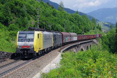189 903 Lokomotion Tauernbahn | Schwarzbach St. Veit - Villach Hbf Freie Strecke  Bad Hofgastein, Steinachviadukt  Railwayfans