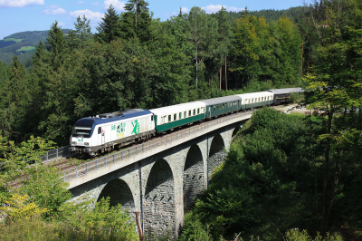 StB 1223 004 in Kleiner Hartberg-Viadukt