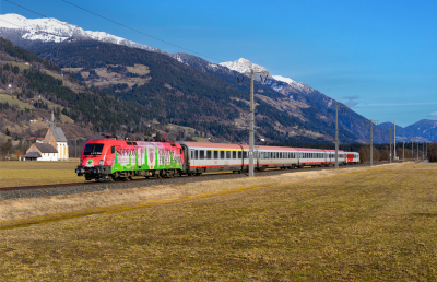 470 505 GYSEV Drautalbahn | Spital-Millstättersee - Lienz (KBS 223) Freie Strecke IC 533 Berg  Railwayfans