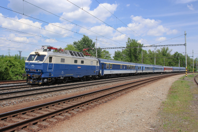 350 020 ZSSK  Freie Strecke  Lipnik nad Becvou  Railwayfans