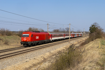 2016 008 ÖBB Nordbahn | Wien Praterstern - Breclav Freie Strecke  Helmahof  Railwayfans