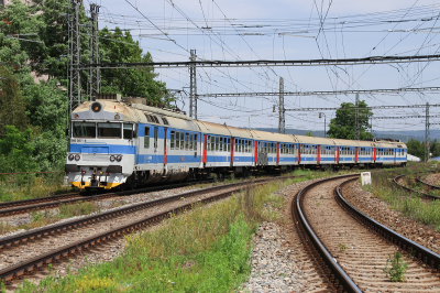 560 027 České dráhy  Brno Zidenice  Bahnhofsbild  Railwayfans