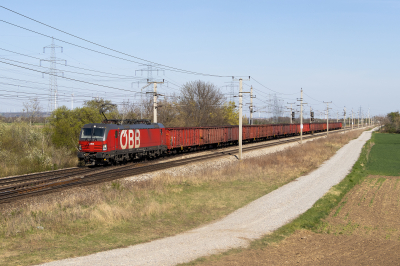 1293 191 ÖBB Ostbahn | Wien Hbf - Hegyeshalom Götzendorf an der Leitha  Bahnhofsbild  Railwayfans