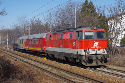 ÖBB 2143 037 in Spohrstraße (Verbindungsbahn)