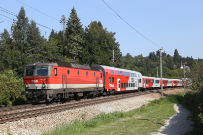 1144 105 ÖBB Westbahn | Wien Westbahnhof - St. Pölten (alt) Freie Strecke  Prackenbach  Railwayfans