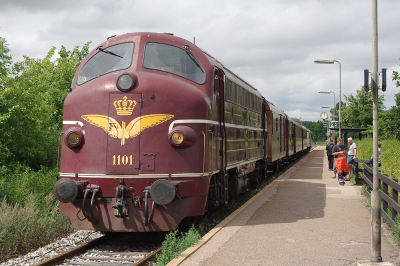 My 1101 DSB  Freie Strecke  Hvalsø  Railwayfans