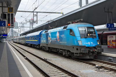470 002 MÁV-START  Freie Strecke EC 147 Südtiroler Platz  Railwayfans