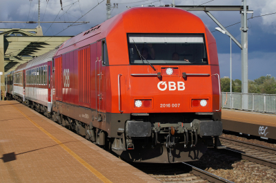 2016 007 ÖBB  Freie Strecke  Handelskai  Railwayfans