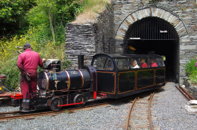 Great Laxey Mine Railway ANT in Laxey (Valley Gardens)