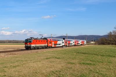 1144 283 ÖBB Franz-Josefsbahn | Wien FJB - Ceske Velenice Freie Strecke REX4 9568 Muckendorf an der Donau  Railwayfans