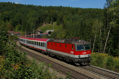 1044 114 ÖBB Südbahn - Semmering Freie Strecke IC 533 Schmidsdorf  Railwayfans