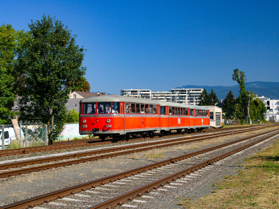 Steirische Eisenbahnfreunde (StEf) VT 10.02 in Graz Wetzelsdorf