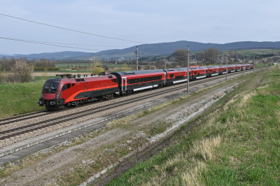 1116 226 ÖBB Westbahn Freie Strecke IC 19782 Klein Staasdorf  Railwayfans