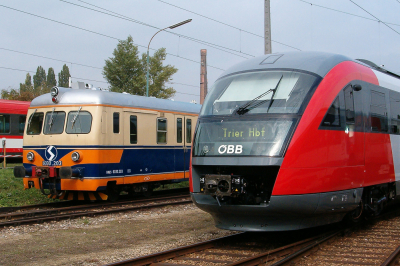 5022 002 ÖBB  Hauptwerkstätte Floridsdorf  Bahnhofsbild  Railwayfans