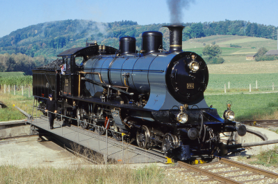 A 3/5 705 SBB Historic  Etzwilen  Bahnhofsbild  Railwayfans