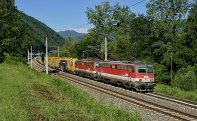 ÖBB 1142 640 in Laufnitzdorf mit dem DG 54076