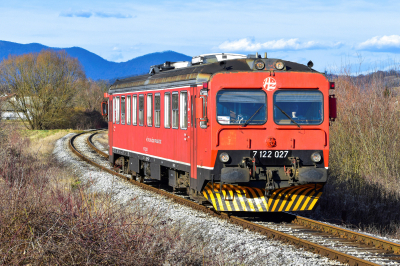 7122 027 HŽPP Zabok - ?urmanec - DG Freie Strecke Pu 3129 Općina Sveti Križ Začretje  Railwayfans