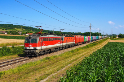 1142 640 ÖBB Franz-Josefsbahn | Wien FJB - Ceske Velenice Freie Strecke KGAG 57613 Baumgarten am Wagram  Railwayfans