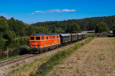 2143 070 NLB Retz - Drosendorf Freie Strecke R 16976 Hessendorf  Railwayfans