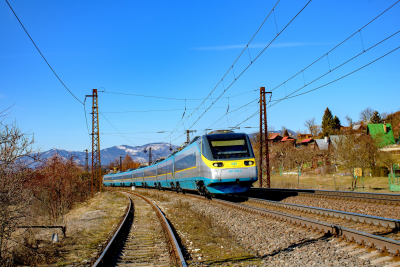 České dráhy 680 002 in Pod Stráňami