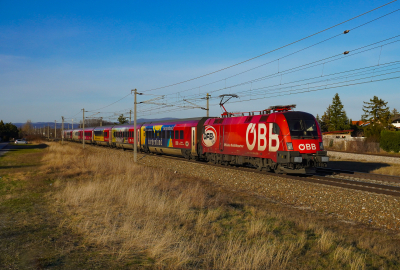 1116 251 ÖBB  Freie Strecke Railjet Gemeinde Sollenau  Railwayfans