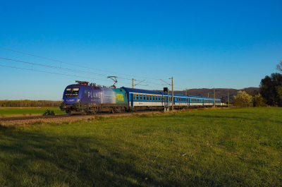 MÁV-START 470 005 in Muckendorf an der Donau mit dem REX 320