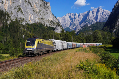 182 581 Cargoserv Rudolfsbahn | Amstetten - Selzthal Freie Strecke SDG 61037 Admont  Railwayfans