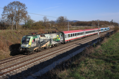 470 504 GYSEV  Freie Strecke EC 151 Gemeinde Sollenau  Railwayfans