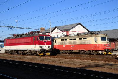 242 234 České dráhy  Breclav  Bahnhofsbild  Railwayfans