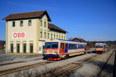 5047 010 ÖBB Kamptalbahn | Hadersdorf am Kamp - Sigmundsherberg Horn  Bahnhofsbild  Railwayfans