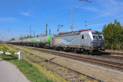 193 885 CER Cargo  Freie Strecke  Hegyeshalom  Railwayfans
