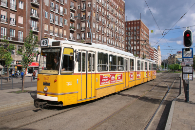 1443 Budapesti Közlekedési Központ  Freie Strecke  Budapest Deák Ferenc tér  Railwayfans