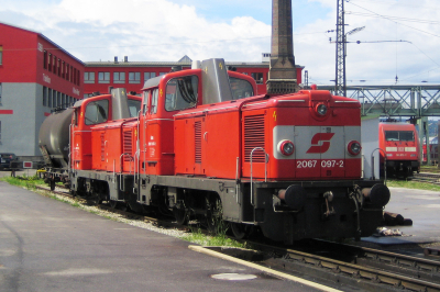 2067 097 ÖBB  Freie Strecke  Wien Westbahnhof  Railwayfans