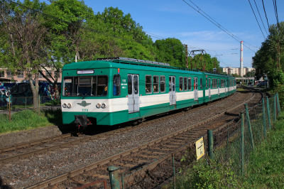 1119 Budapesti Helyiérdekű Vasút  Freie Strecke  Filatorigat  Railwayfans