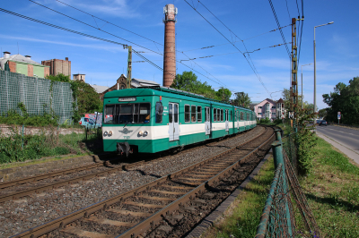 Budapesti Helyiérdekű Vasút 1101 in Filatorigat