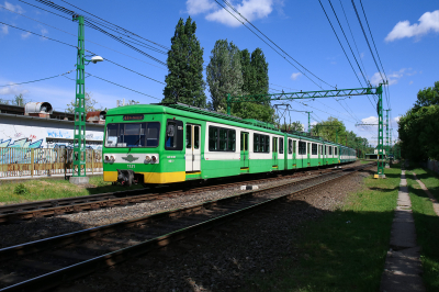 1131 Budapesti Helyiérdekű Vasút  Freie Strecke  Bekasmegyer  Railwayfans