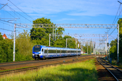 ED160 002 PKP Intercity  Freie Strecke  Aleja Niepodległości  Railwayfans