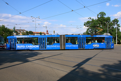 DPMB 1101 in Brno Moravské náměstí