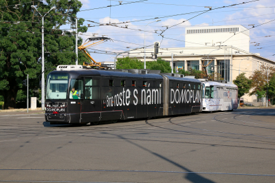 DPMB 1127 in Brno Moravské náměstí