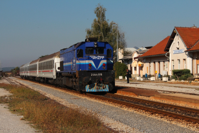 2044 015 HŽPP  Freie Strecke  Zlatar Bistrica  Railwayfans
