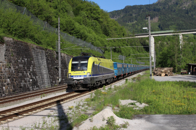 Cargoserv 182 582 in Großhaarbach mit dem GAG61006