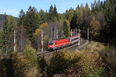 541 110  SZ  Freie Strecke EC 158 (Croatia) Semmering - Kurort  Railwayfans