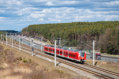 1440 028 DB Regio AG  Freie Strecke  Pyrbaum  Railwayfans
