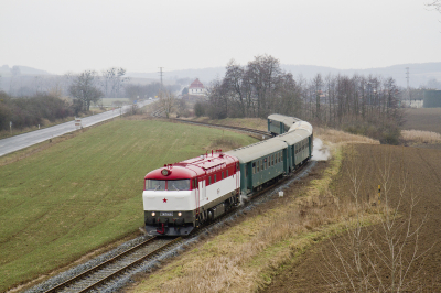 České dráhy 751 001 in Aschmeritz