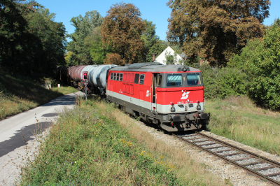 2143 030 ÖBB Lobauer Ölbahn Freie Strecke NG68233 Wien Lobau  Railwayfans