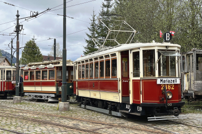 Museumstramway Mariazell K 2362 in Sankt Sebastian