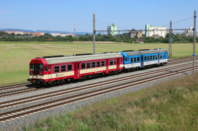 843 027 České dráhy  Freie Strecke  Přerov  Railwayfans